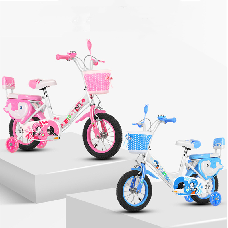 Wholesale factory price children bicycle kids bike yes training wheel 4 wheel baby bicycle bike for 3 years old children