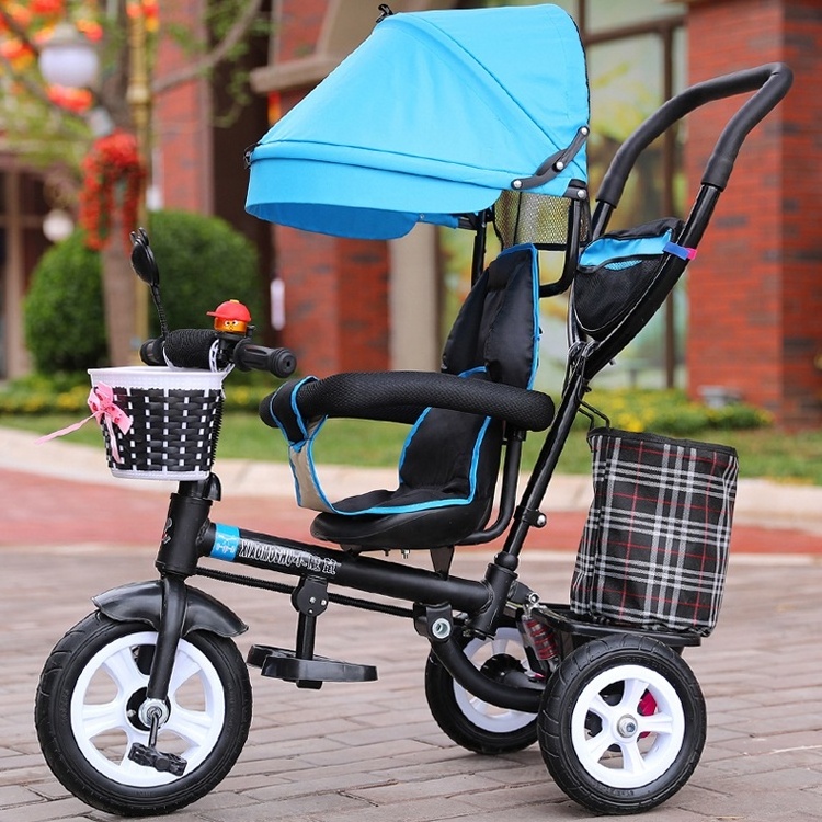 wholesale cheap price Stroller/4 in 1 push tricycle kids bike tricycle/children trikes/baby tricycle