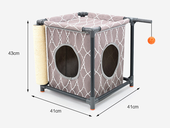 Leyou Pet Wholesale high quality pet bed new design cat tree sleeping toys