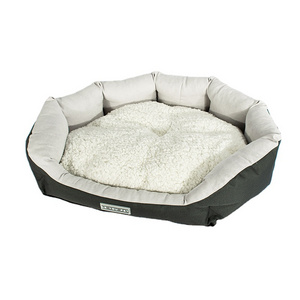 New Products Fluffy Soft 100% COTTON VELVET self warming pet bed Large Size Pet Cat Bed