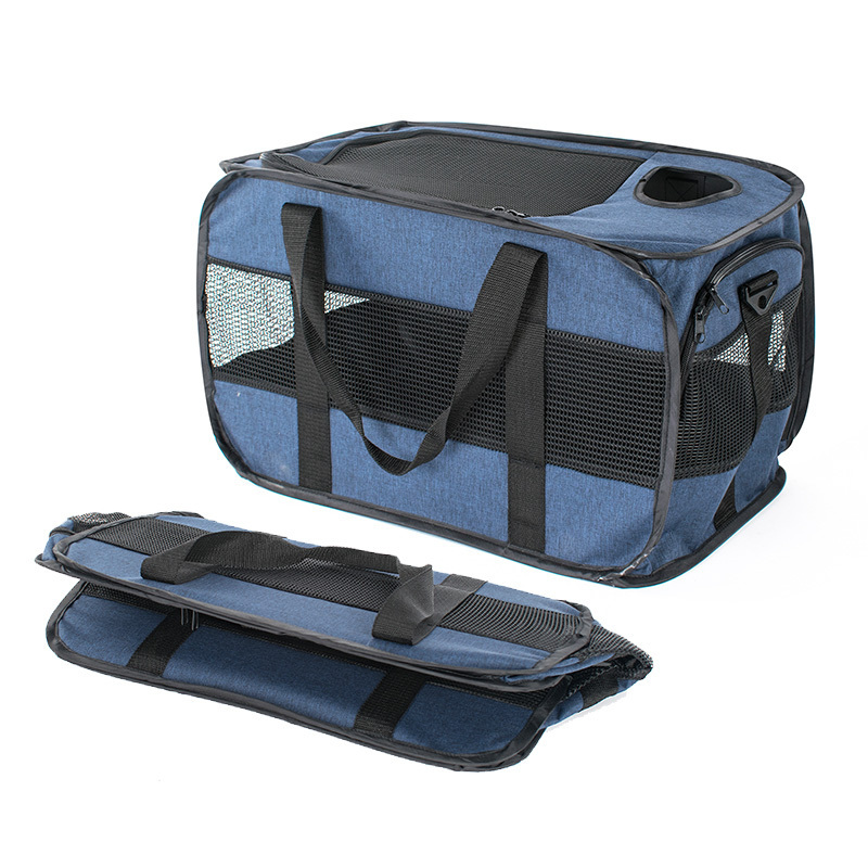 Basics Folding Portable Soft Pet Dog Crate Carrier Kennel