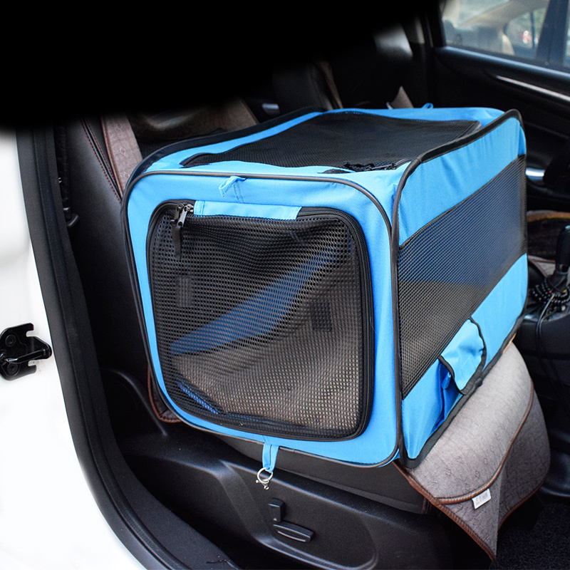 Leyou Pet factory supply foldable dog travel carrier pet travel bag for car