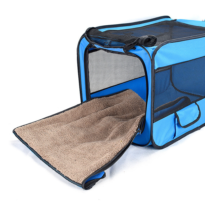 Leyou Pet factory supply foldable dog travel carrier pet travel bag for car