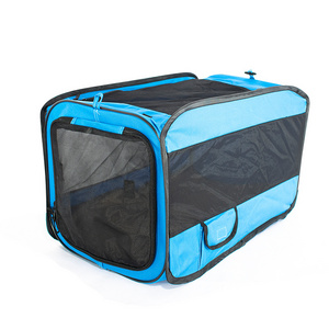 Leyou Pet factory supply foldable dog travel carrier pet travel bag for car