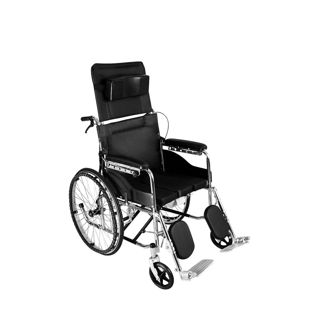 LTFG33 Handicapped Wheelchair Height Adjustable Seat Full-recliner Wheelchair