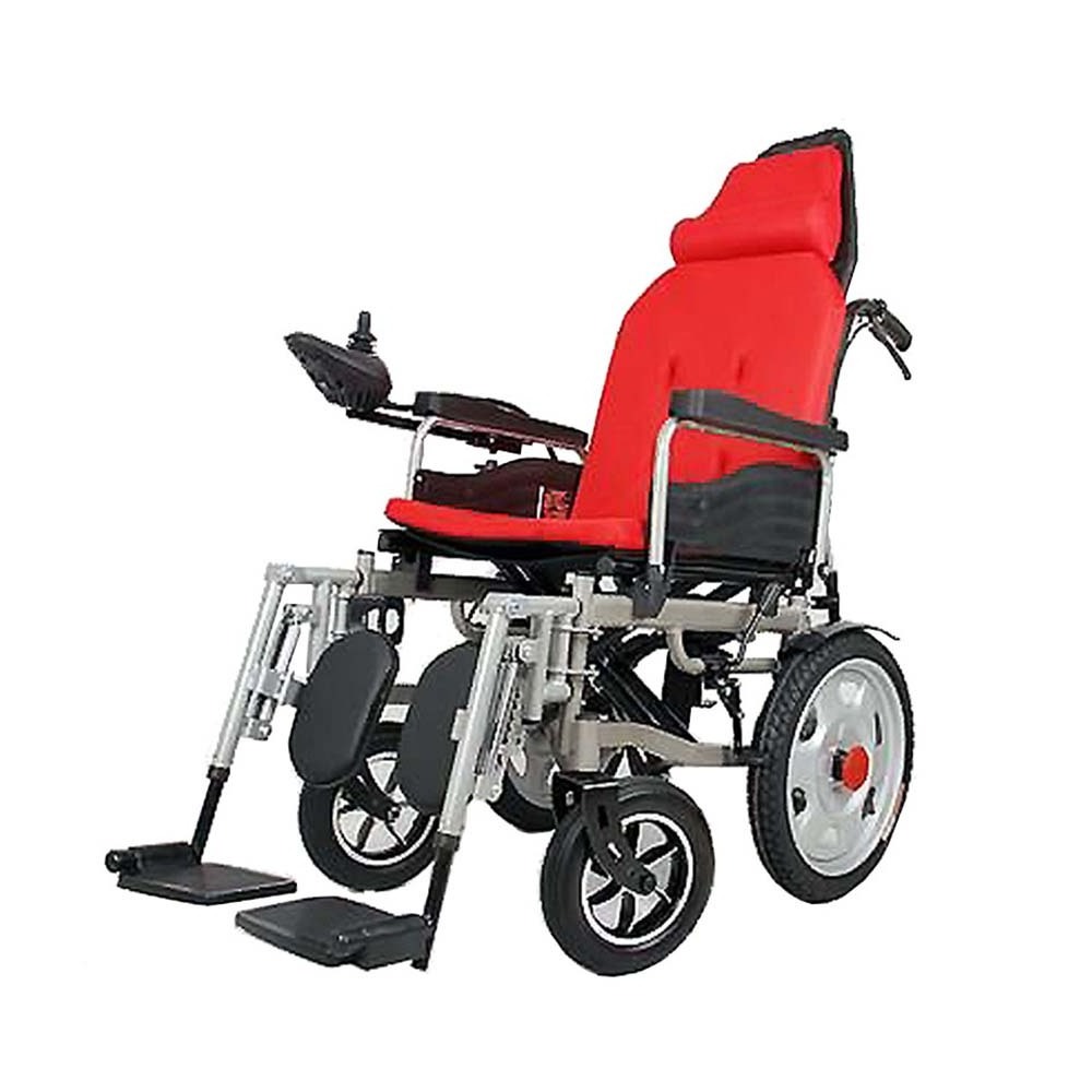 LTFG41 Portable Automatic Joystick Hydraulic Disabled Wheelchair Electronic Full Recliner Wheelchair Price