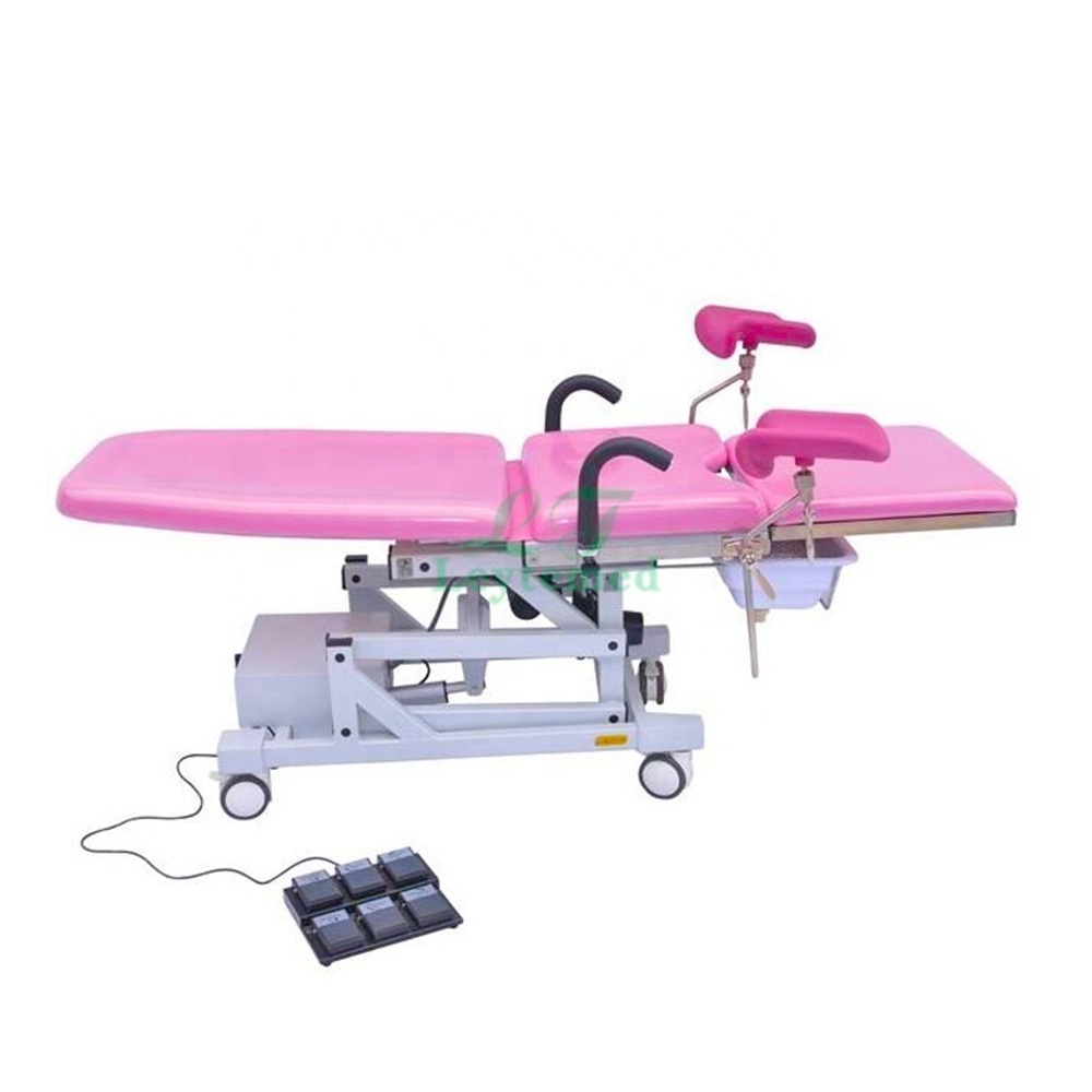 LTST16 Hospital Clinic Electrical Examination Bed Obstetric Gynecology Operating Table Surgery Bed