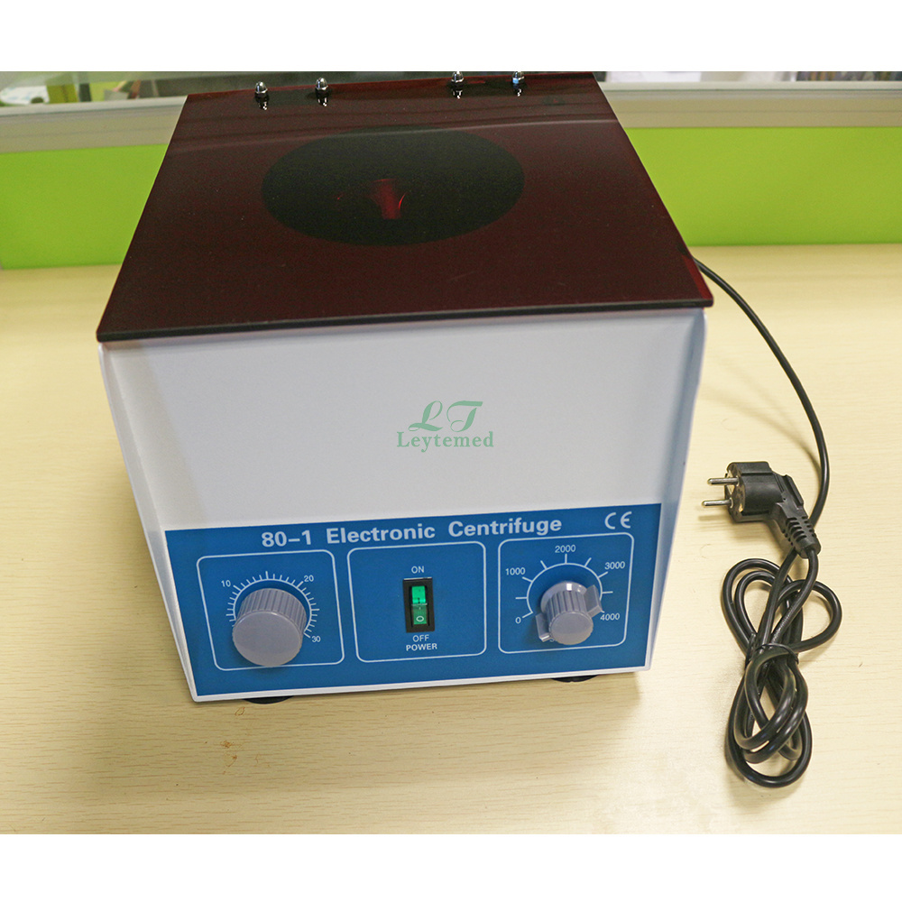 80-1 new Plastic high speed medical prp centrifuge machine for laboratory clinical