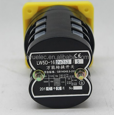 LW5D 16A 40A 40a pmw rotary switch/cam switch/changeover switch newest Position Selector Switch