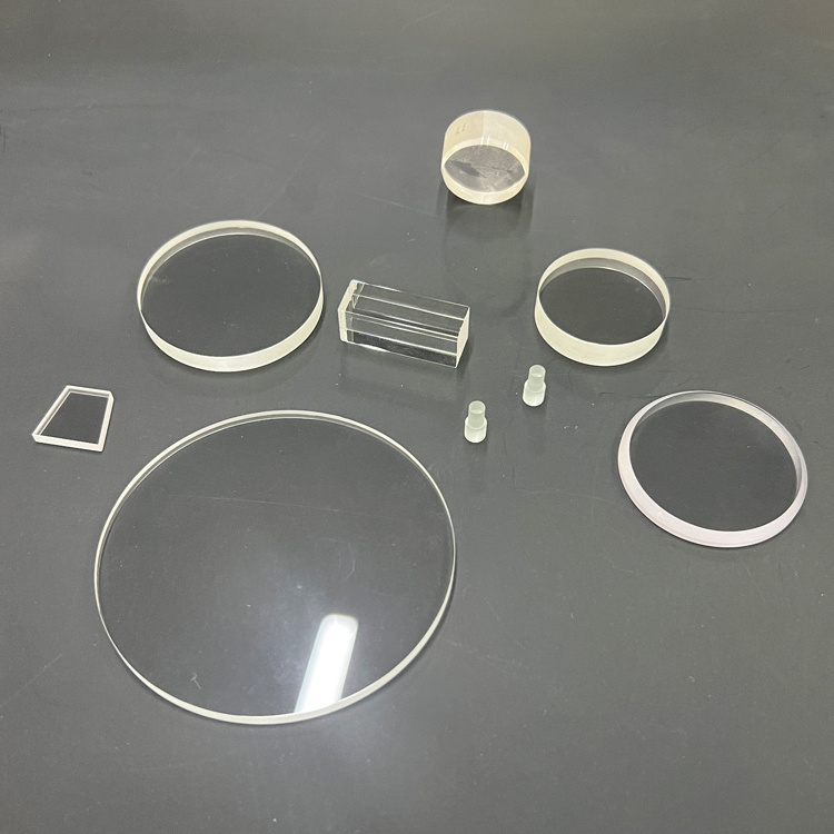 Custom High Transparent Ar Coated Circular Windows Sapphire Quartz Crystal Optical Glass