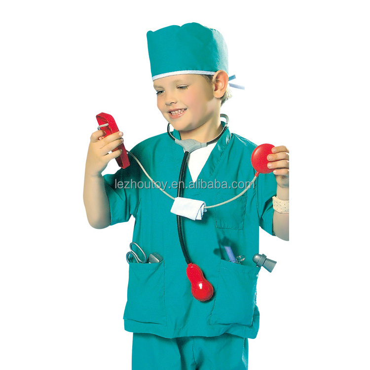 3-7Years Halloween Costume Kids Doctor Costume Career Day For Kids  Doctor Surgeon Cosplay Costume