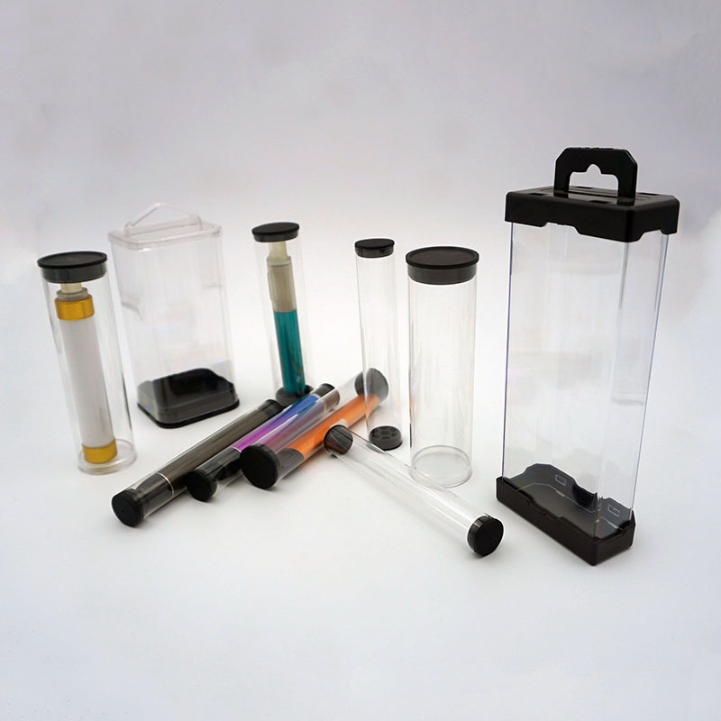 PETG Clear Packaging Tube Clear Plastic Packaging Tube Clear Plastic Tube Packaging