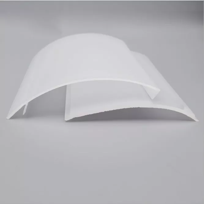 Fluorescent Light Diffuser Cover Led Light Fixture Plastic Cover PC Material Extrusion Lamp Cover