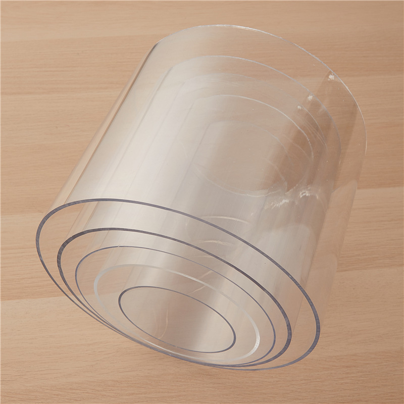 Polycarbonate Pipe Acrylic Tube PMMA Clear Plastic Customized Large Diameter Guangdong Construction Round Shape 500 Meters LEZ