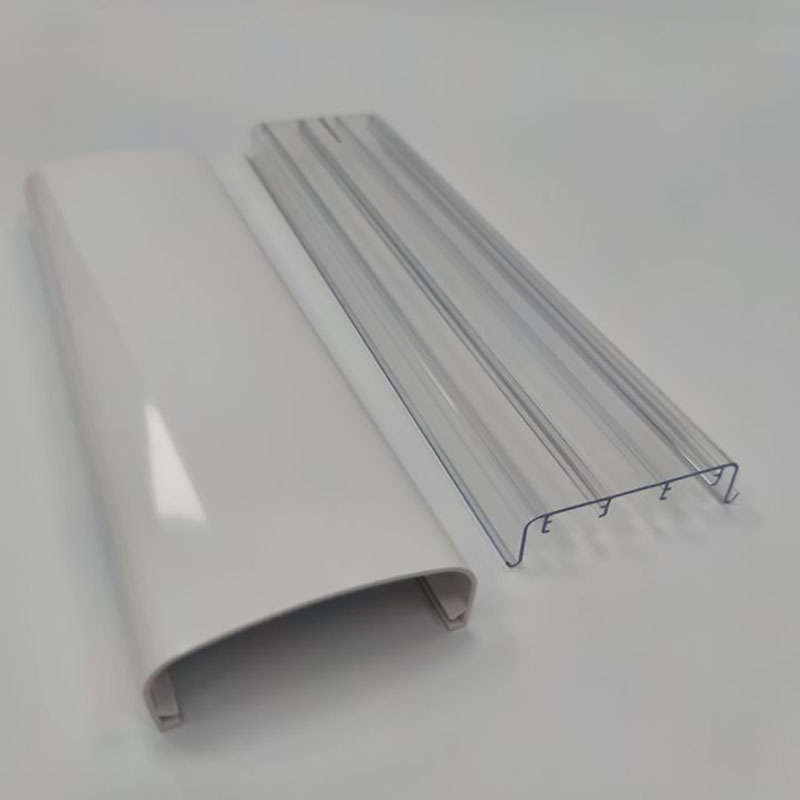 High Quality Plastic Covers For Fluorescent Light Transparent Plastic Light Cover