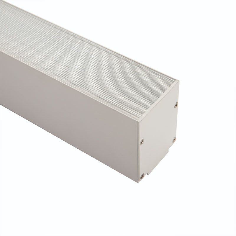 55X75MM Office Lighting Extruded Led Linear Office Light Aluminum Profile Channel