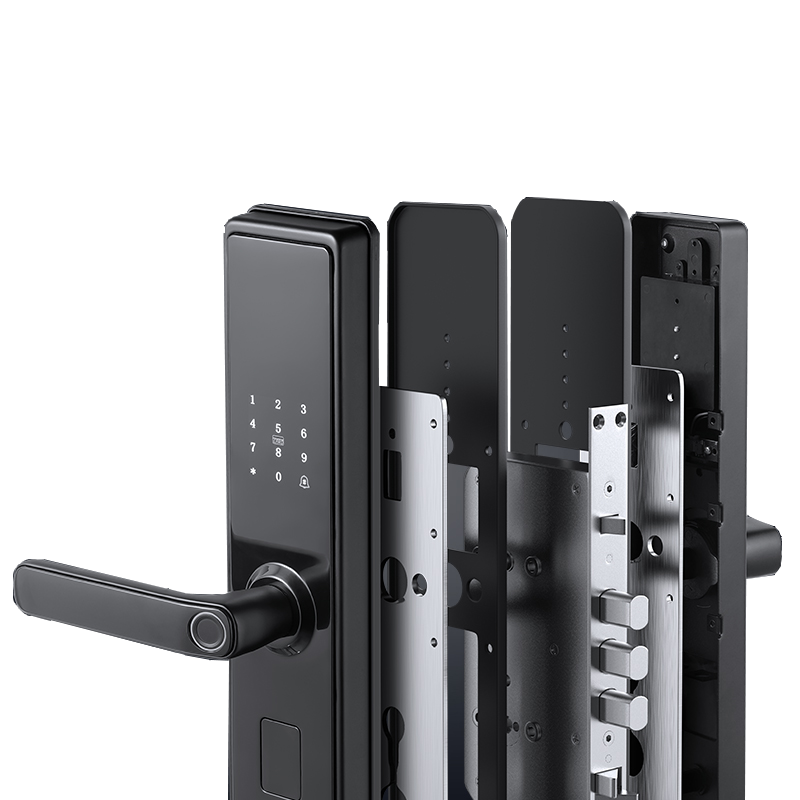 LEZN TTS-08 TTLOCK  Factory Manufacture No Display Screen Fingerprint Password Smart Door Lock for Varied Door