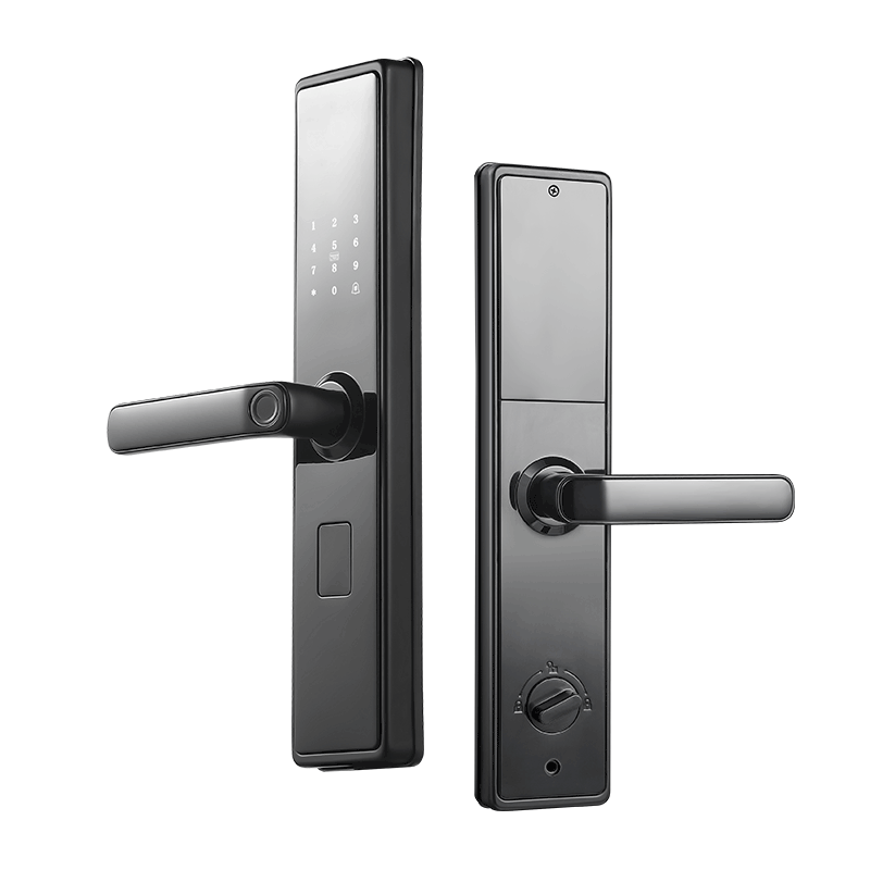 LEZN TTS-08 TTLOCK  Factory Manufacture No Display Screen Fingerprint Password Smart Door Lock for Varied Door