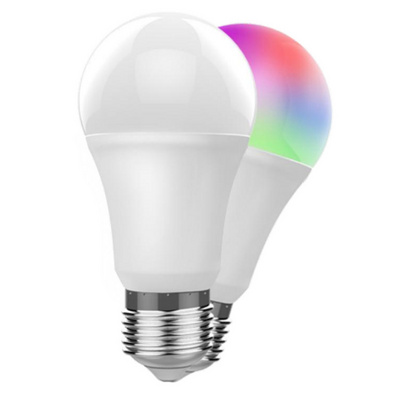 Tuya Wifi BLE Zigbee 3w 7w 10w Rgb Multi Colored Bulb Light E27 E26 B22 Dimmable Smart Led Bulb Alexa Google Home Voice Control