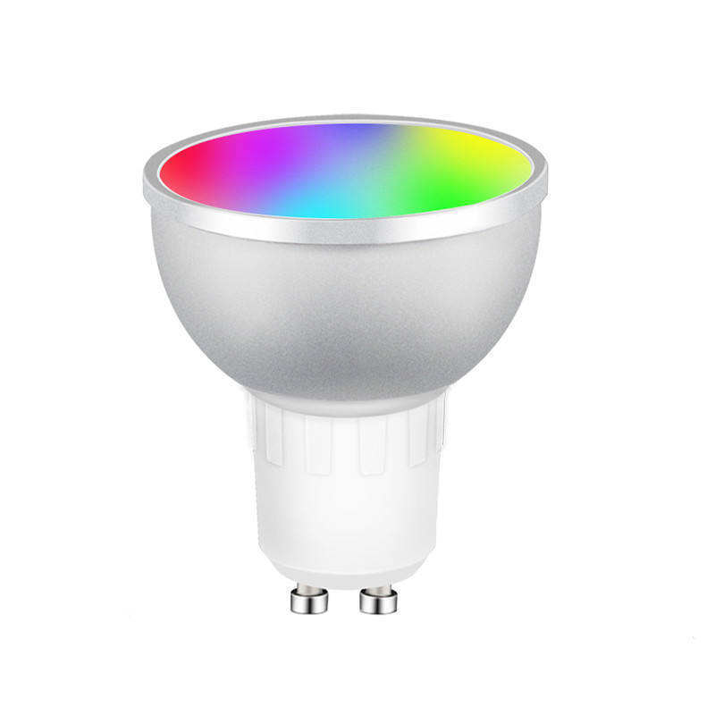 Tuya Gu10 Remote Control Led Smart Bulb Wifi Light Rgb Colour Smart Bulb With Alexa Voice Assisants