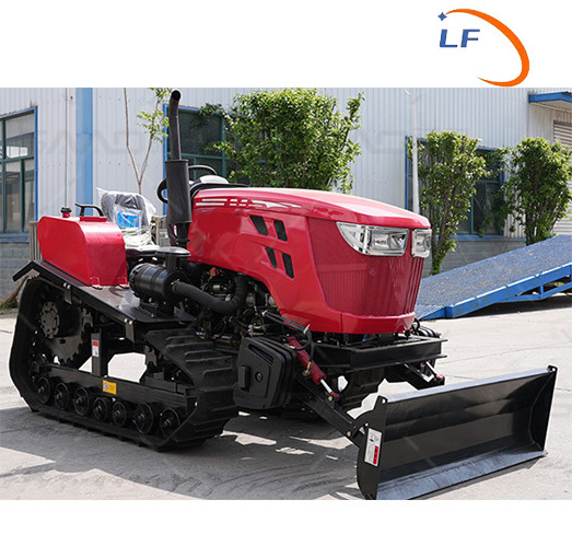 China Hot Sale 50HP Agricultural Farm Wheeled Tractor Garden Small Crawler Tractor