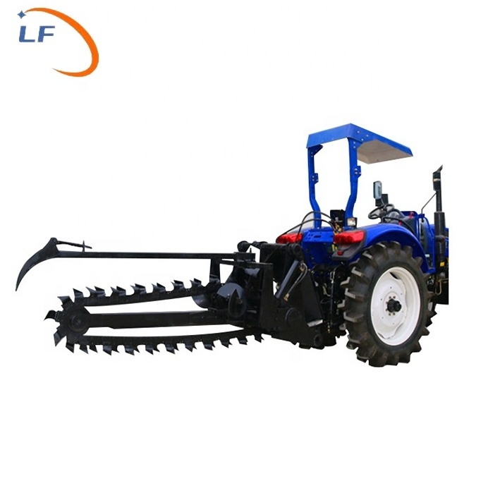 Ditching Machine Tractor 3 Point Hitch Mini Disc Trencher For Sale