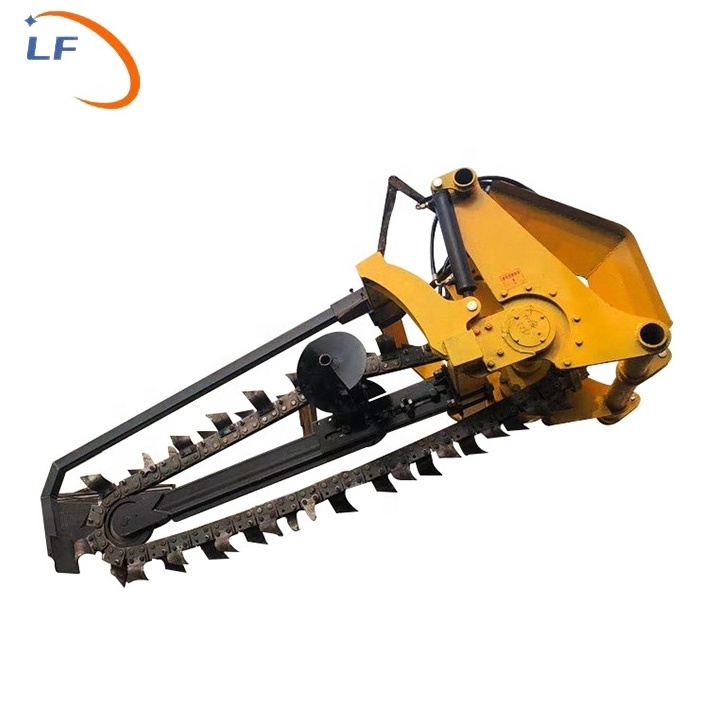 Ditching Machine Tractor 3 Point Hitch Mini Disc Trencher For Sale