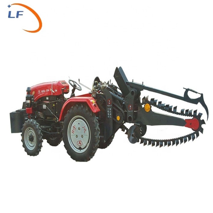 Ditching Machine Tractor 3 Point Hitch Mini Disc Trencher For Sale