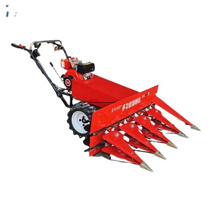 Farms Rice Corn Soybean Pepper Sesame Reed Harvester Reapers Hand Control Reaper Binder Mini Combine Harvester