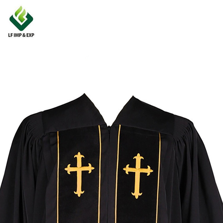 OEM service church choir uniforms wholesale clergy/choir robes