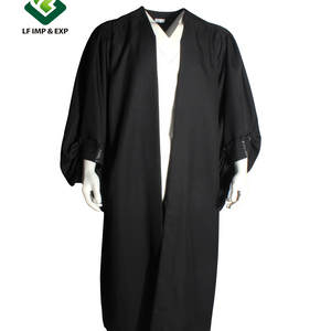 Wholesale  Classic Black Adult Lawyer Robe