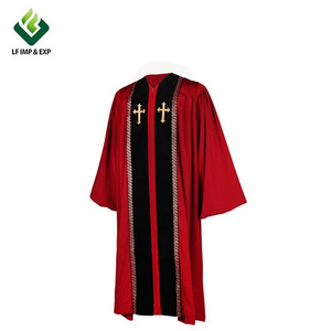 Wholesale church choir uniforms embroidery can be customized