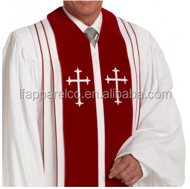 Wholesale clergy church gown,clergy clothing or clergy custom robes