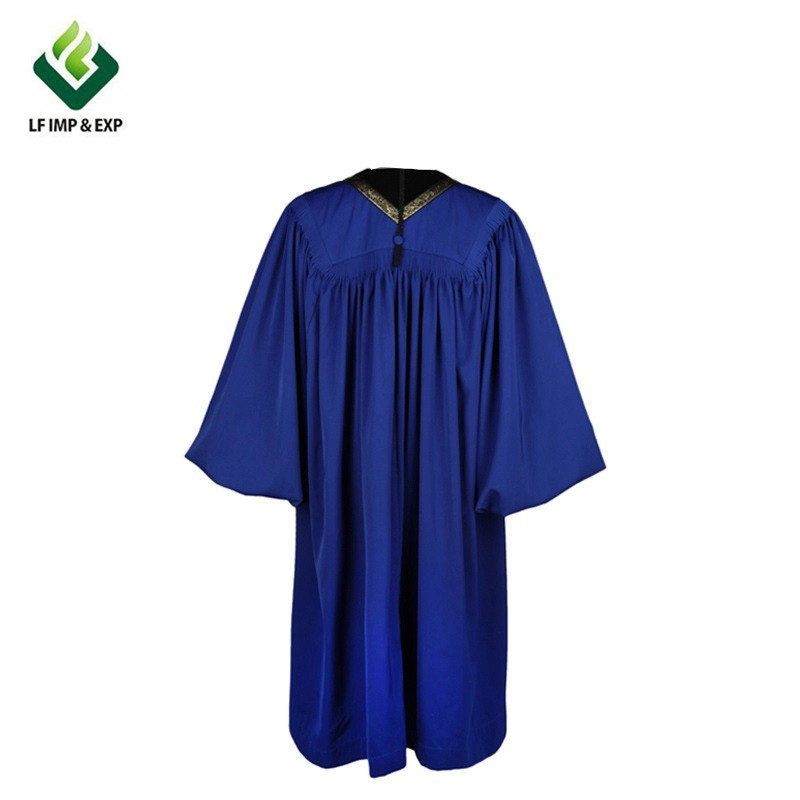 Wholesale High Quality Church Pulpit Bishop Clergy Choir Robes with Latin Cross modern choir robes church robes church uniform