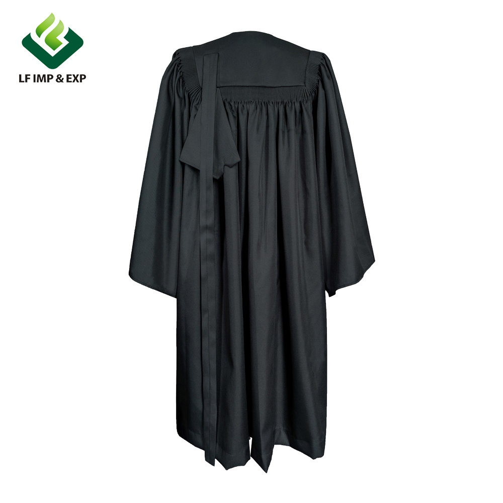 Wholesale  Classic Black Adult Lawyer Robe