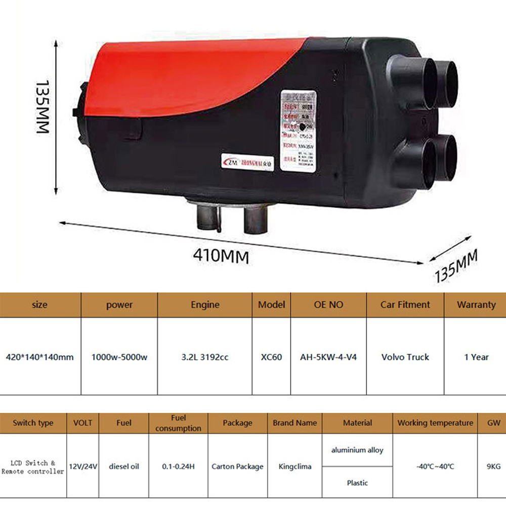 Manufacturer Diesel Heater 12V Webasto Diesel Heater Diesel Parking Heater