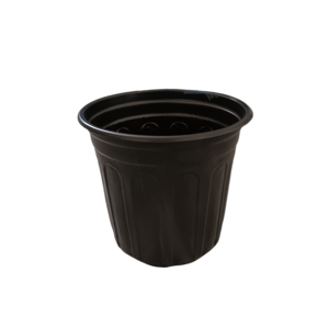 China Factory Supply Gallon POTS  Black Plastic Nursery Flower Pot Plant Planter Pot