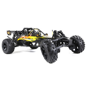 70km/h 2 Stroke 1/5 Scale Gasoline Gas Petrol Engine Powered 2WD RC Car High Speed Remote Control Truck Toy Rofun Baha 5B 29CC