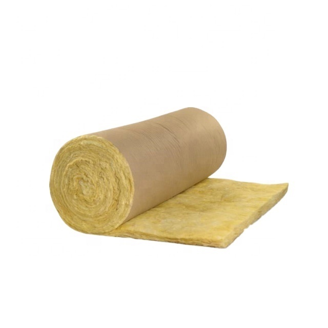 high quality wool Aluminum Foil Faced Fireproof Fiberglass Insulation Fire Resistance Glass Wool Insulation for Warehouse