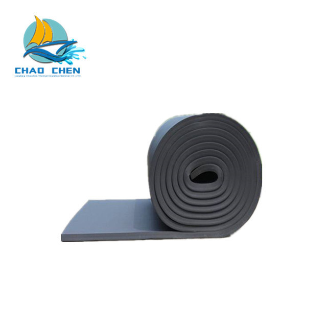 NBR rubber foam sheet in stock closed cell foam price heat insulation