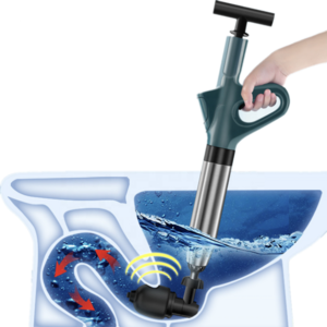 Drain Opener High Pressure Pump Cleaner Dredge Toilet Plunger Air Blaster Sink Pipe Uncover Remover Pipe Bath Dredging Clog