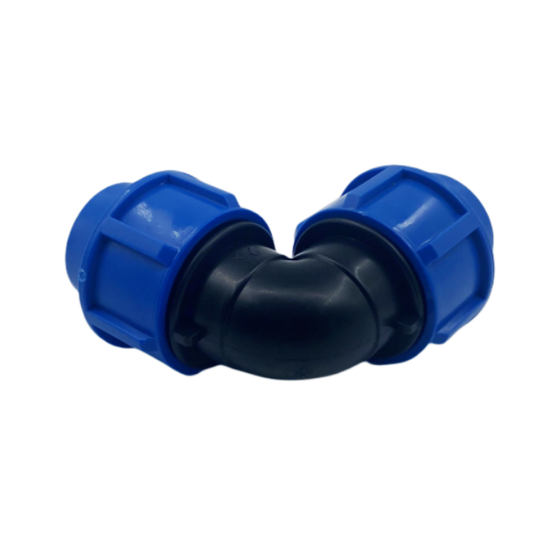 flanged elbow pp quick fitting pp compression fittings