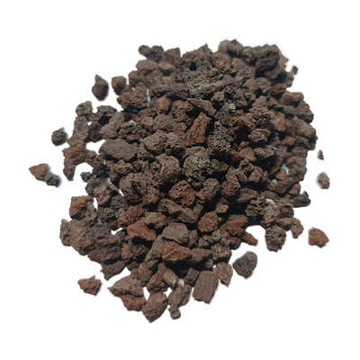 Hot Sale Natural 5-8MM Maroon Volcanic Stone Lava Rock For Fire Pits and Gas Log Sets