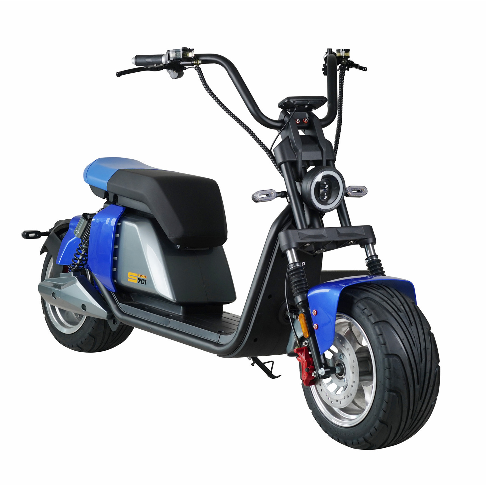 Wholesale Price Gaea 701 Cheap Price Adult Citycoco Fat Tire Electric Scooter with Comfy Seats