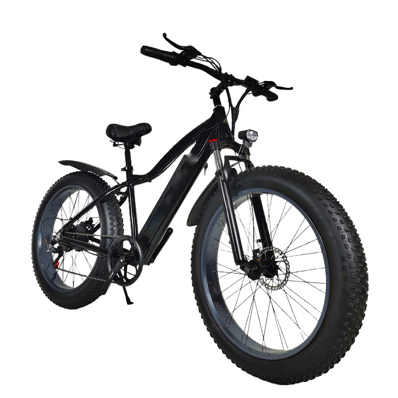 China Snow Electric Bike 1000W Swordfish Snow Electric Bike 26 Inch Wide Tire Snow Electric Moped