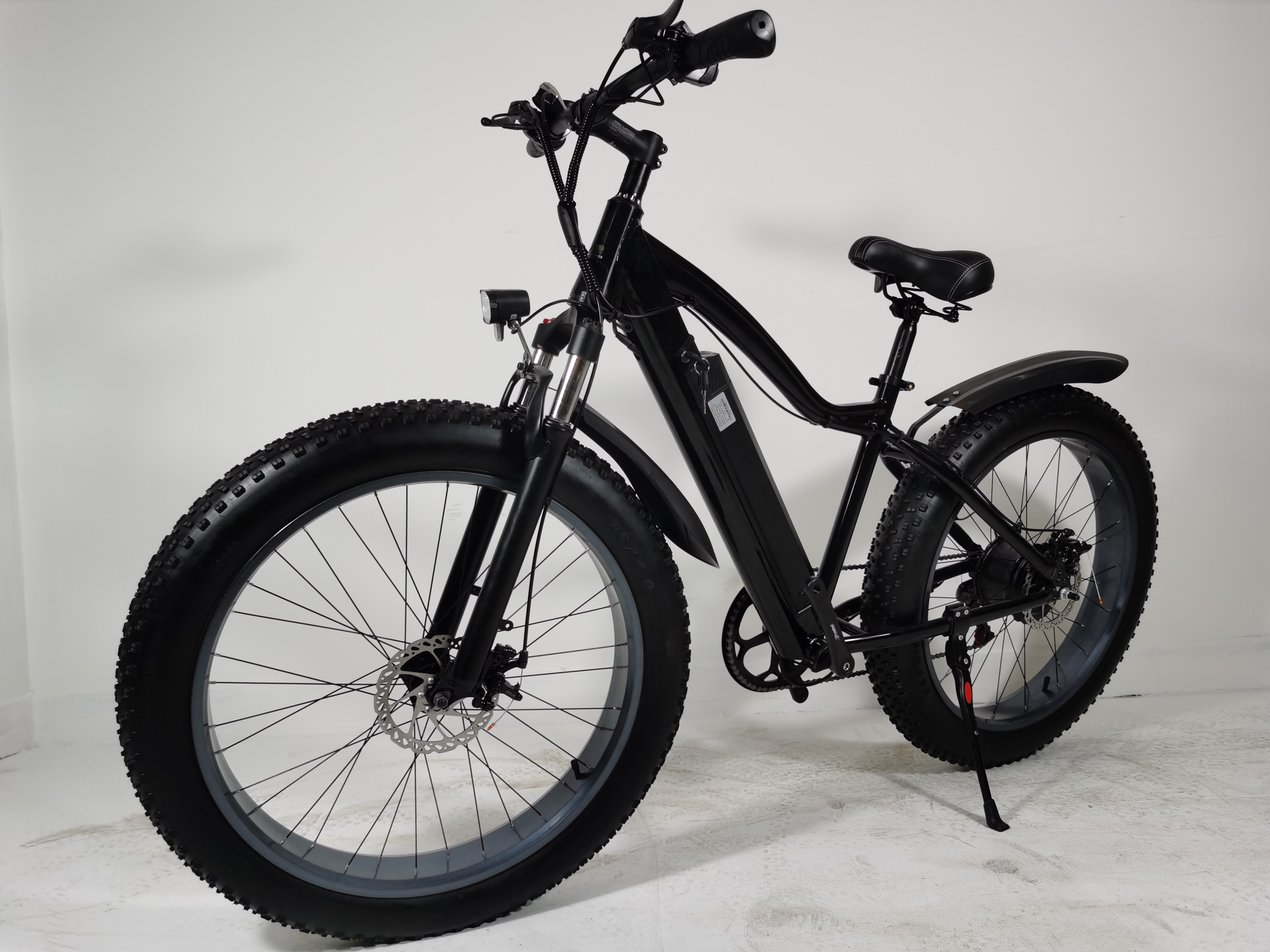 China Snow Electric Bike 1000W Swordfish Snow Electric Bike 26 Inch Wide Tire Snow Electric Moped