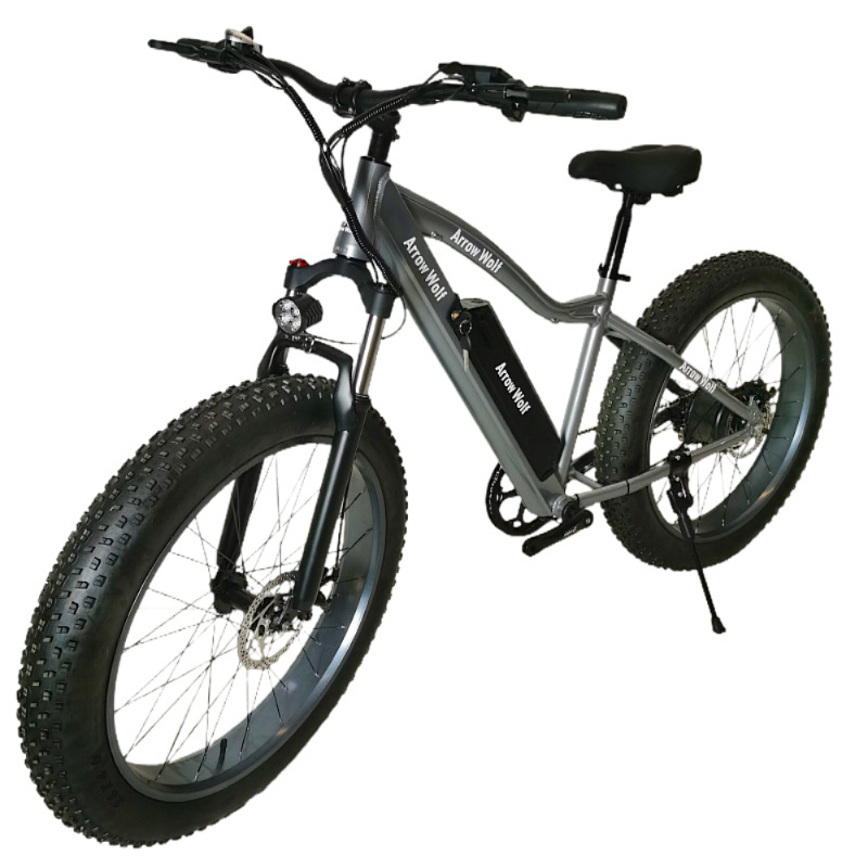 China Snow Electric Bike 1000W Swordfish Snow Electric Bike 26 Inch Wide Tire Snow Electric Moped