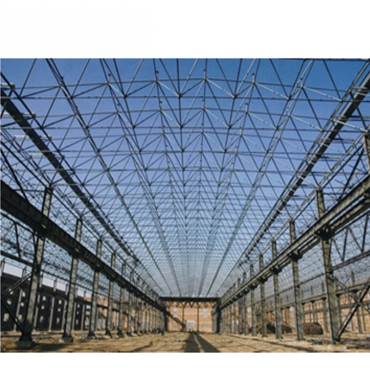 LF Low Price Superior Self Design Customized Prefabricated steel structure factory space frame  workshop