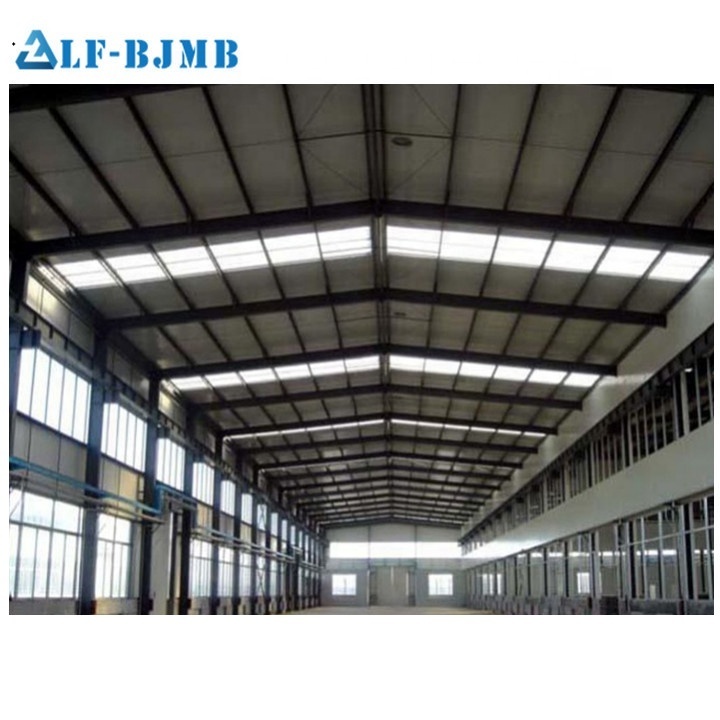 LF Low Price Superior Self Design Customized Prefabricated steel structure factory space frame  workshop