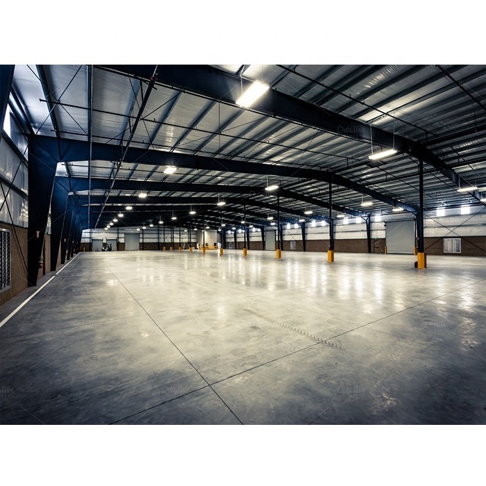 LF high quality Warehouse AISC Custom-designed Easy Build Steel Structure Prefab Warehouse